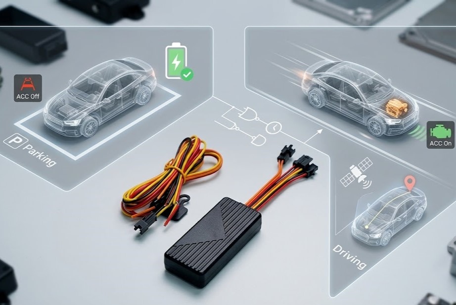ACC detection GPS tracker module