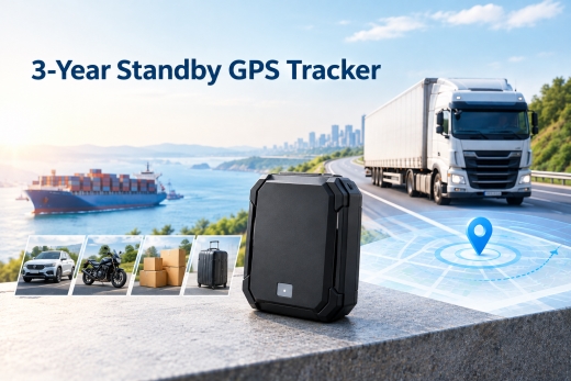 3-year standby battery GPS tracker cover image