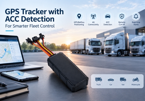 GPS tracker with ACC detection cover image