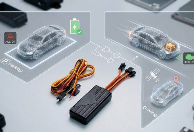 ACC detection GPS tracker module